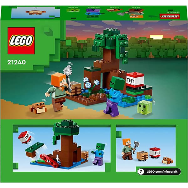 لگو Minecraft مدل The Swamp Adventure 21240 — تصویر ۵