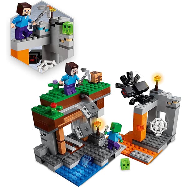 لگو Minecraft مدل The “Abandoned” Mine 21166 — تصویر ۳