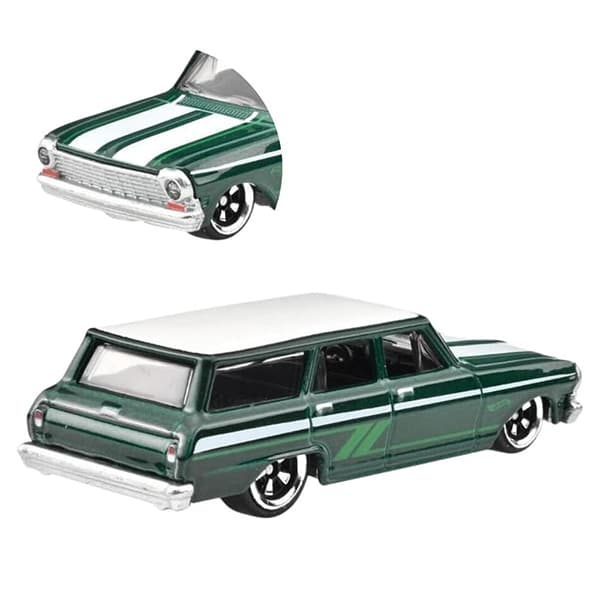 ماشین Hot Wheels مدل 64 Chevy Nova Wagon — تصویر ۲