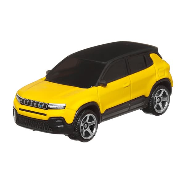 ماشین فلزی Matchbox مدل Yellow Jeep Avenger — تصویر ۲
