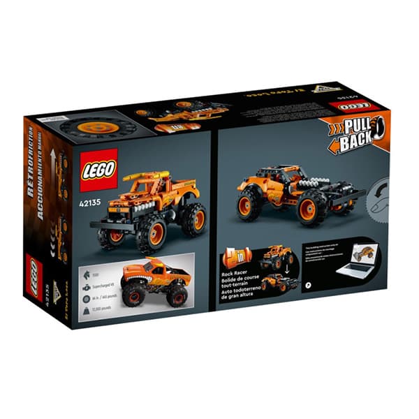 لگو Technic مدل Monster Jam El Toro Loco 42135 — تصویر ۶