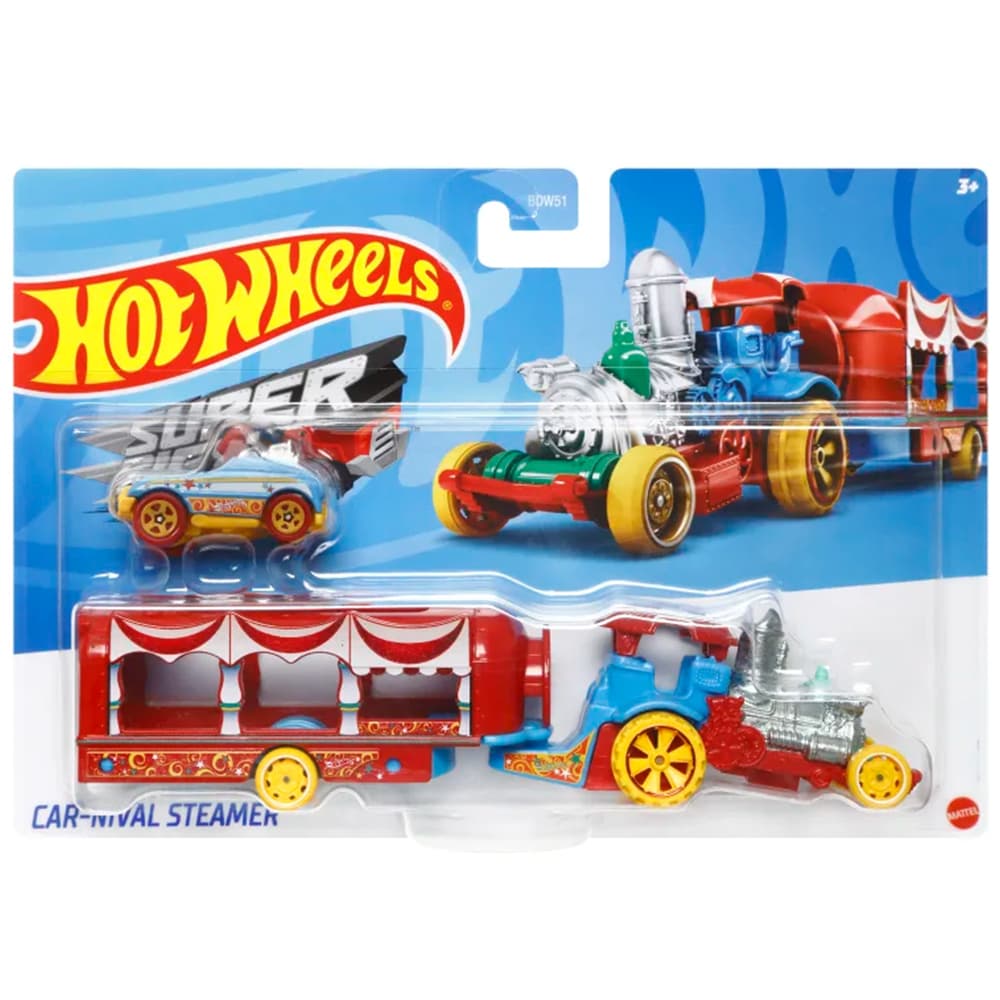 ماشین هات ویلز مدل Car-Nival Steamer