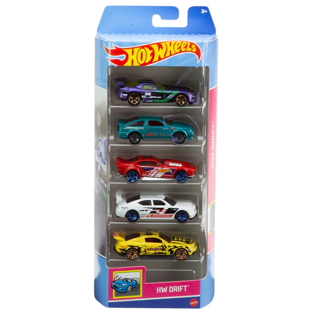 مجموعه 5 عددی ماشین Hot Wheels مدل HW Drift