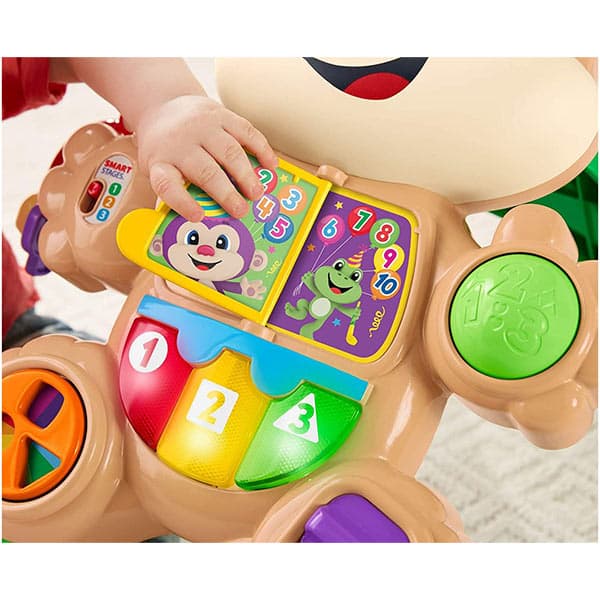 واکر پاپی آبی آموزشی Fisher Price — تصویر ۳