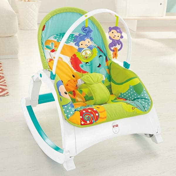 راکر Rainforest نوزادی 2 کاره Fisher Price — تصویر ۶