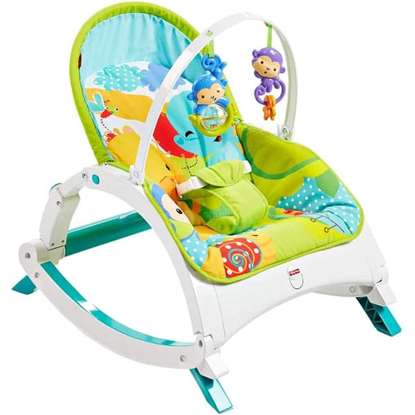 راکر Rainforest نوزادی 2 کاره Fisher Price — تصویر ۲