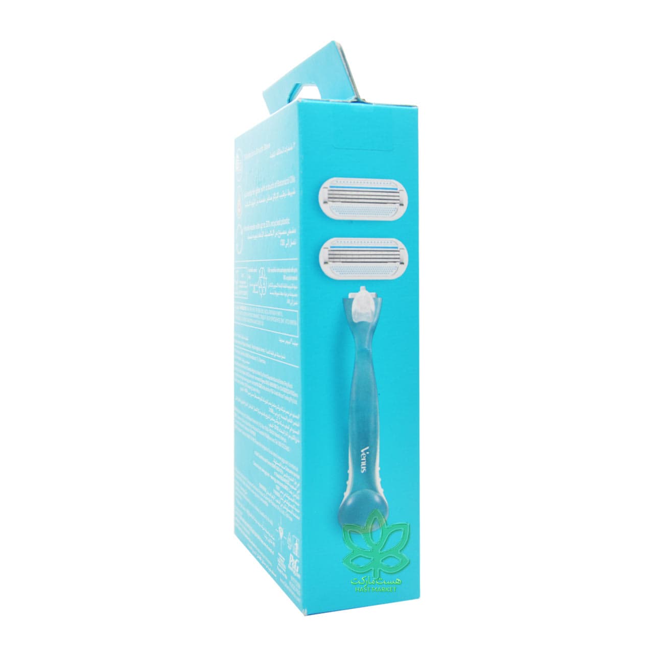دسته با 2 تیغ اصلاح سه لبه بانوان ونوس ژیلت – gillette — تصویر ۲