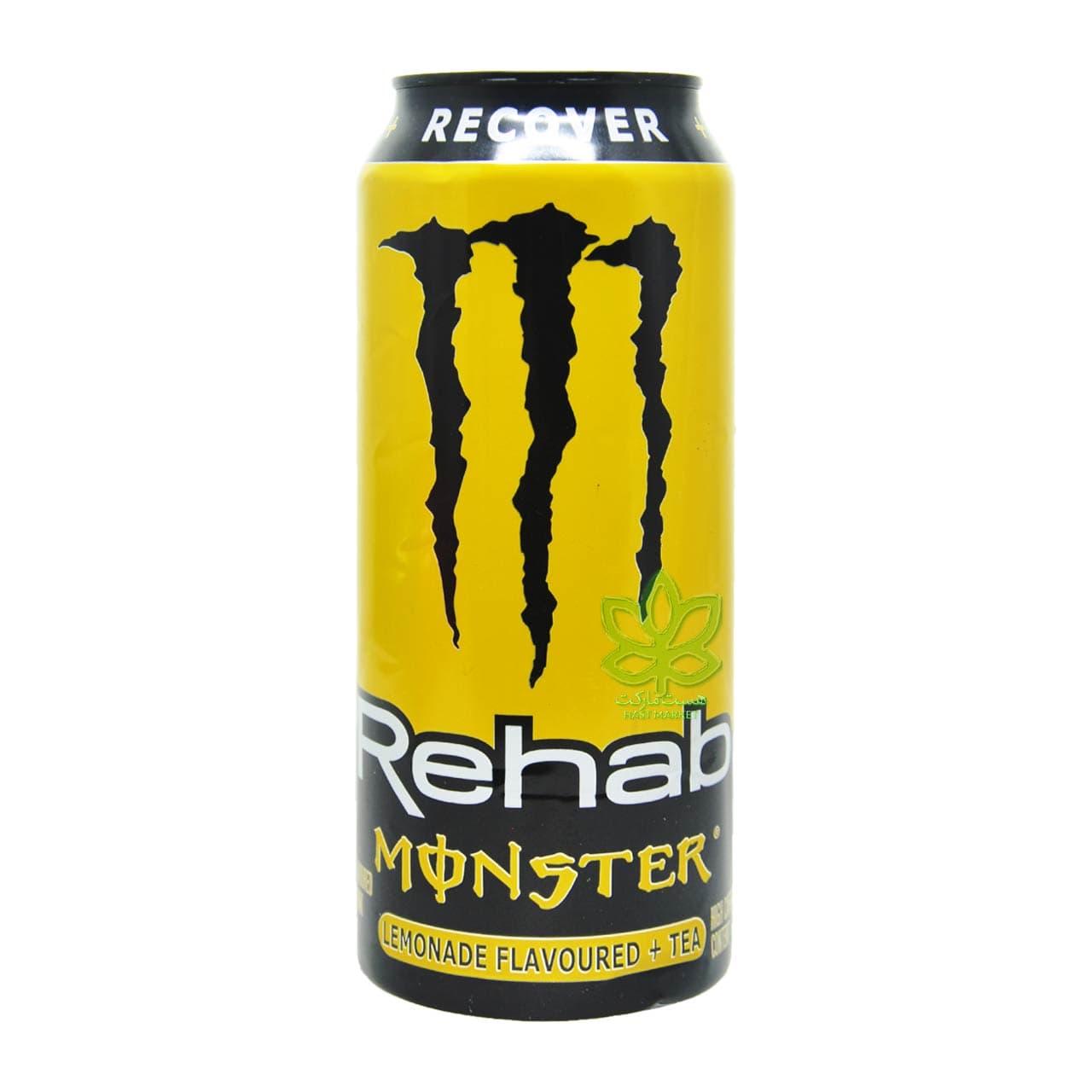 نوشیدنی انرژی زا ریکاوری طعم لیموناد و چای 500 میل ریهب مانستر – monster