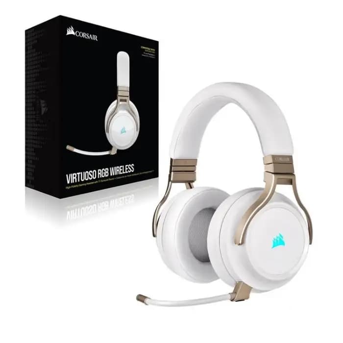 هدست گیمینگ Corsair VIRTUOSO RGB Wireless High Fidelity — تصویر ۷