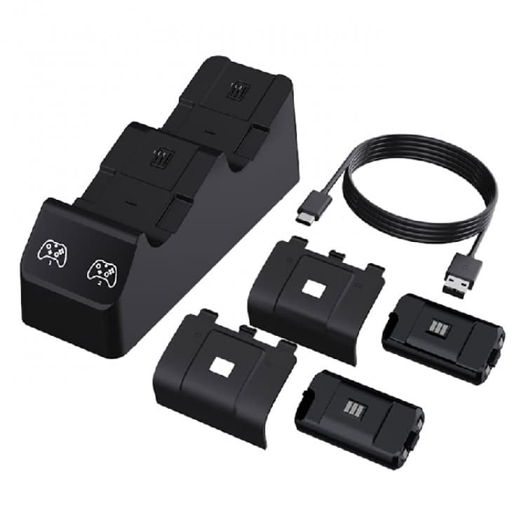 استند شارژر دوگانه Xbox مدل Sparkfox (کارکرده) — تصویر ۴