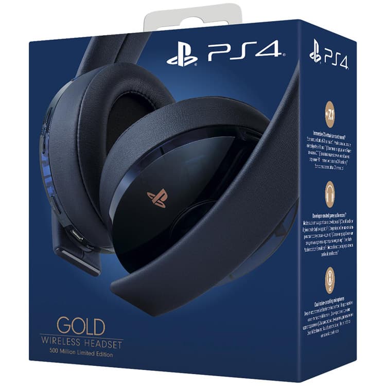 هدست Gold برای PS4 نسخه 500 میلیونی — تصویر ۵