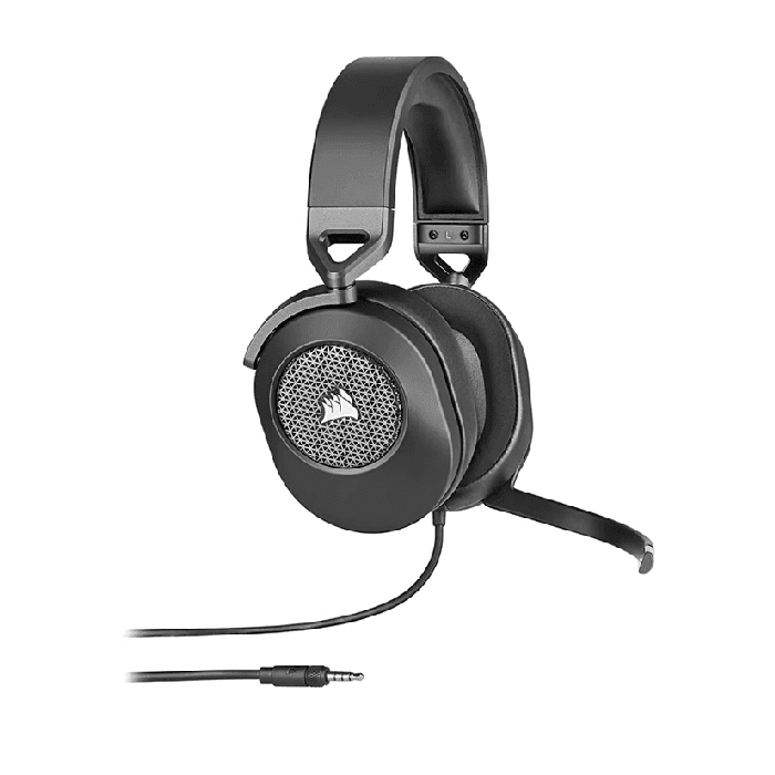 هدست گیمینگ Corsair مدل HS65 Stereo مشکی — تصویر ۳