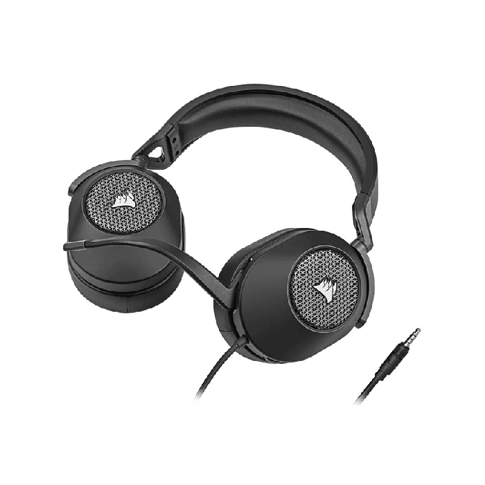 هدست گیمینگ Corsair مدل HS65 Stereo مشکی — تصویر ۴
