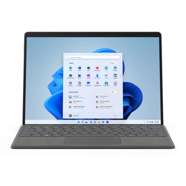 تبلت مایکروسافت مدل Surface Pro 8 ظرفیت 256 گیگابایت به همراه کیبورد Black Type Signature Keyboard