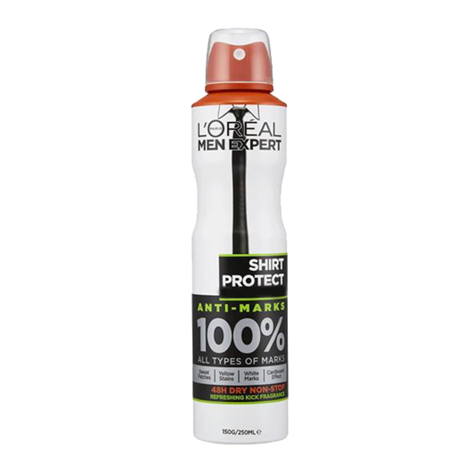 اسپری ضد تعریق لورال(سبز) LOREAL مدل SHIRT PROTECT