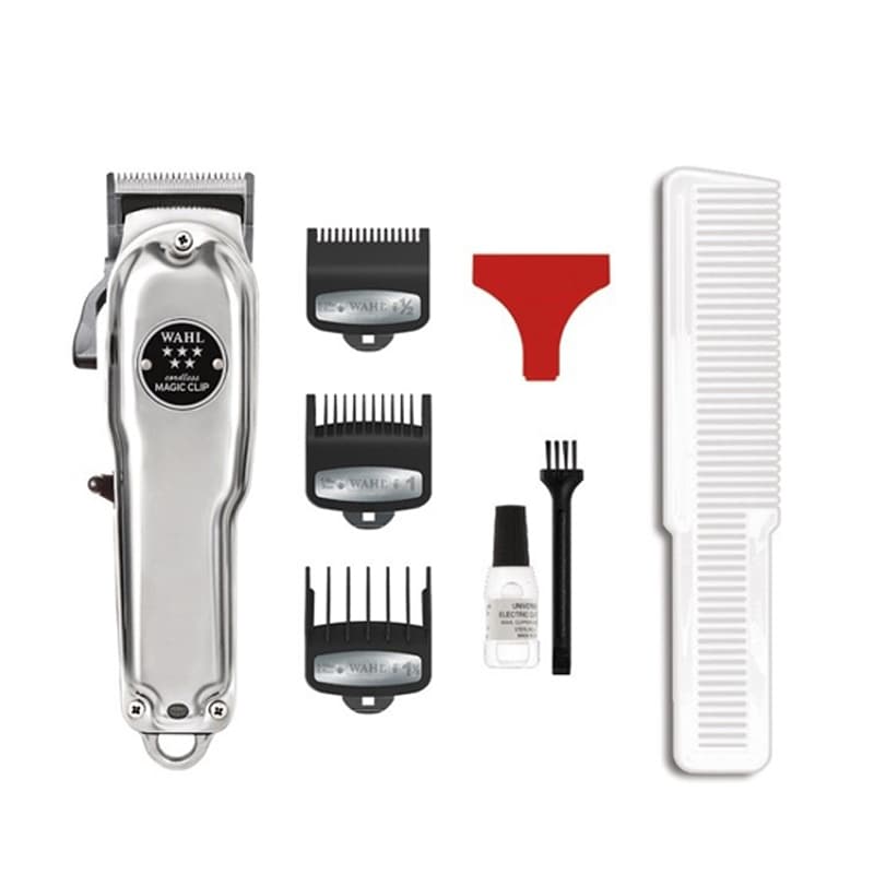 ماشین اصلاح وال مجیک کلیپ متال ادیشن Wahl Cordless Magic Clip Metal Edition 8509 — تصویر ۳