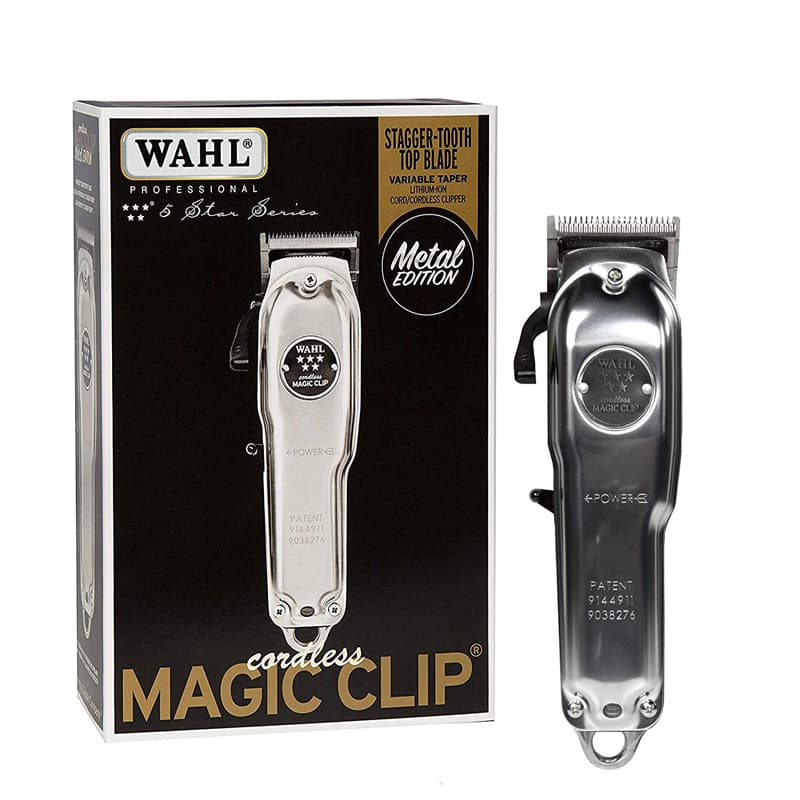 ماشین اصلاح وال مجیک کلیپ متال ادیشن Wahl Cordless Magic Clip Metal Edition 8509 — تصویر ۷