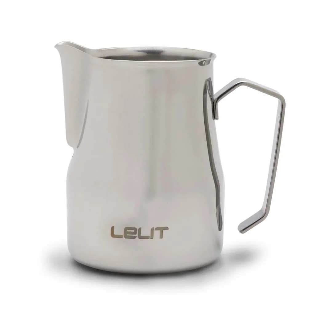پیچر استیل دسته دار LELIT + قلم لاته آرت للیت