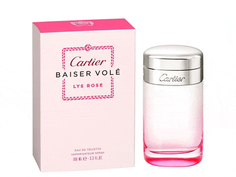 عطر و ادکلن زنانه کارتیر بایسر وله لیز رز Cartier Baiser Vole Lys Rose