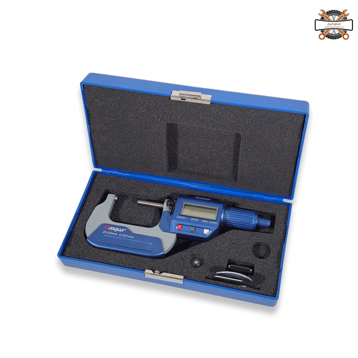 میکرومتر خارج سنج دیجیتال ابسلوت 50-25 داسکوا مدل 4210-2110
