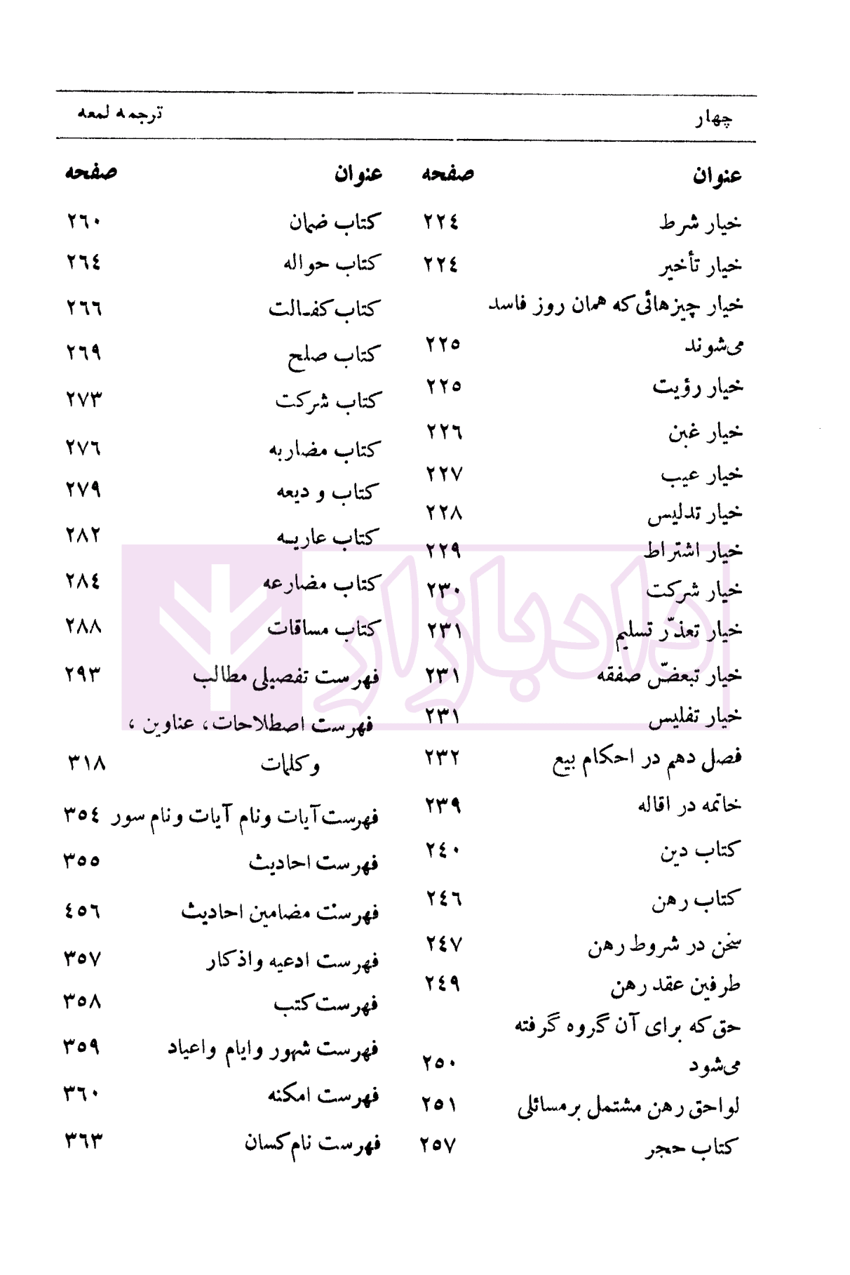 ترجمه کتاب لمعه (دوره فقه امامیه) – جلد اول | دکتر مهذب و دکتر فیض — تصویر ۶