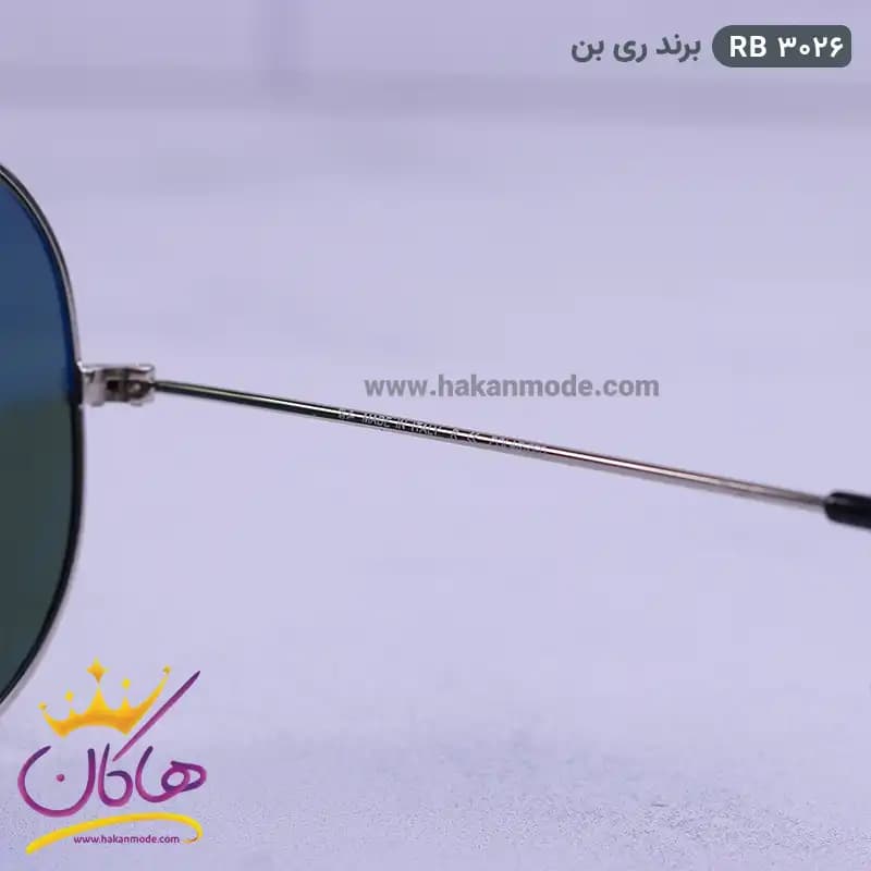 عینک آفتابی ری بن مردانه مدل 3026 — تصویر ۵