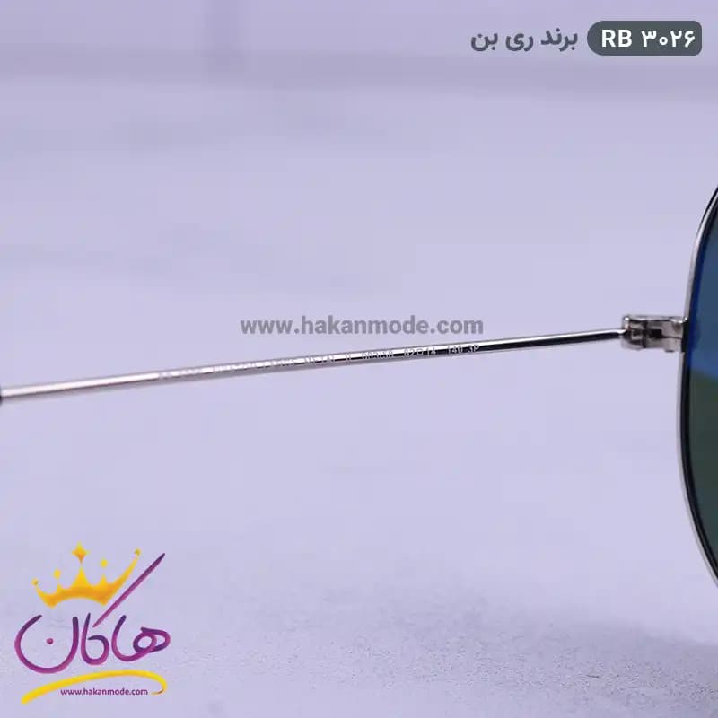 عینک آفتابی ری بن مردانه مدل 3026 — تصویر ۴