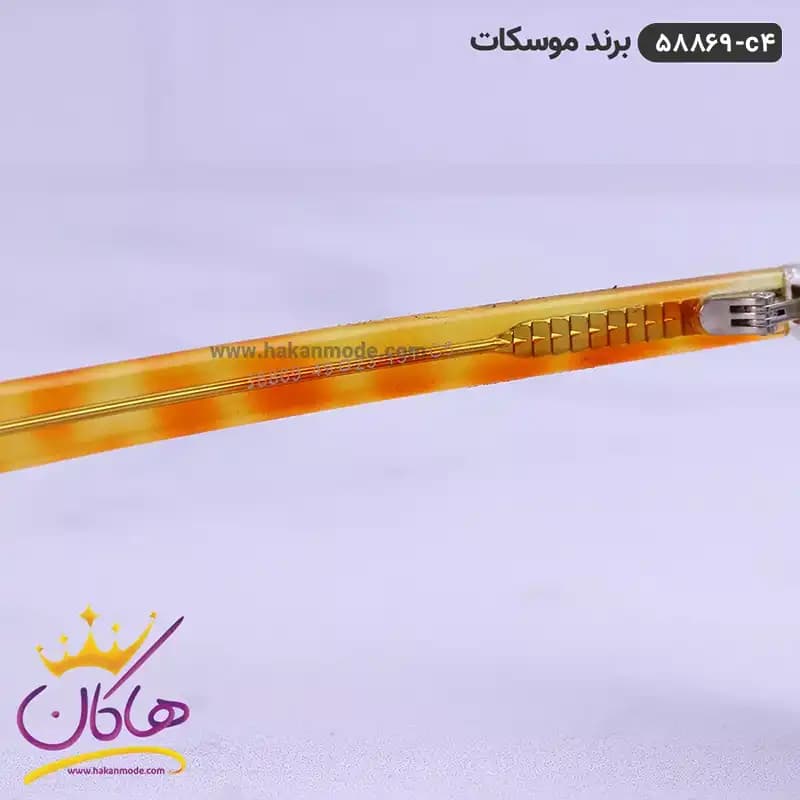 عینک آفتابی شیشه ای پلاریزه موسکات سفید 58869 — تصویر ۸