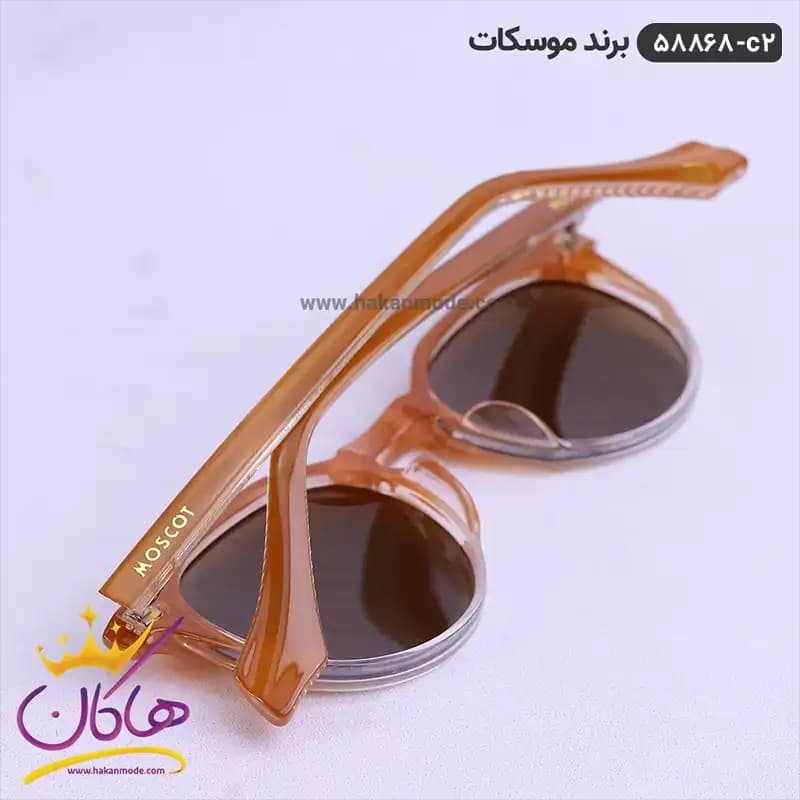 عینک آفتابی موسکات قهوه ای 58868 — تصویر ۳