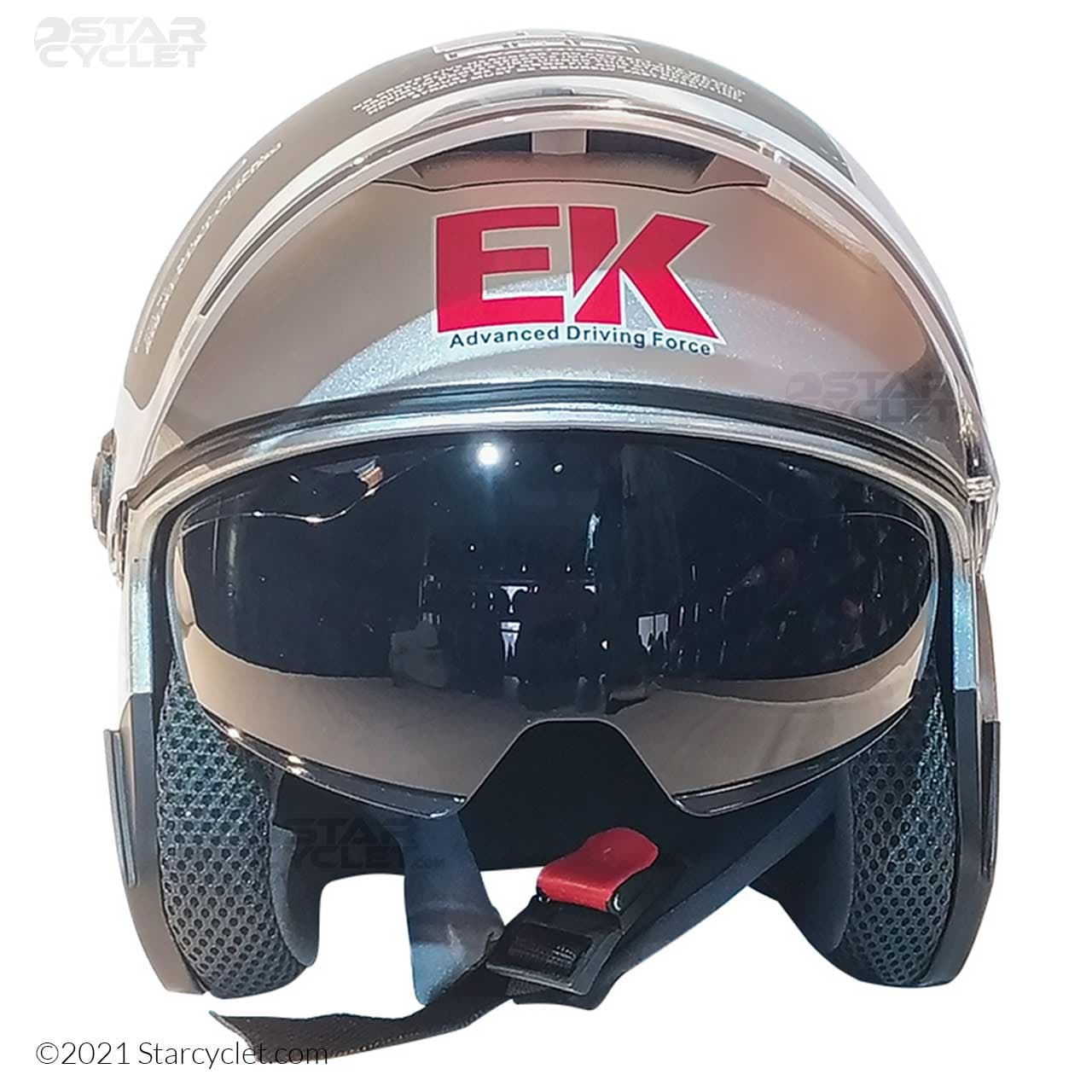 کلاه کاسکت بدون فک EK مدل SLV — تصویر ۴