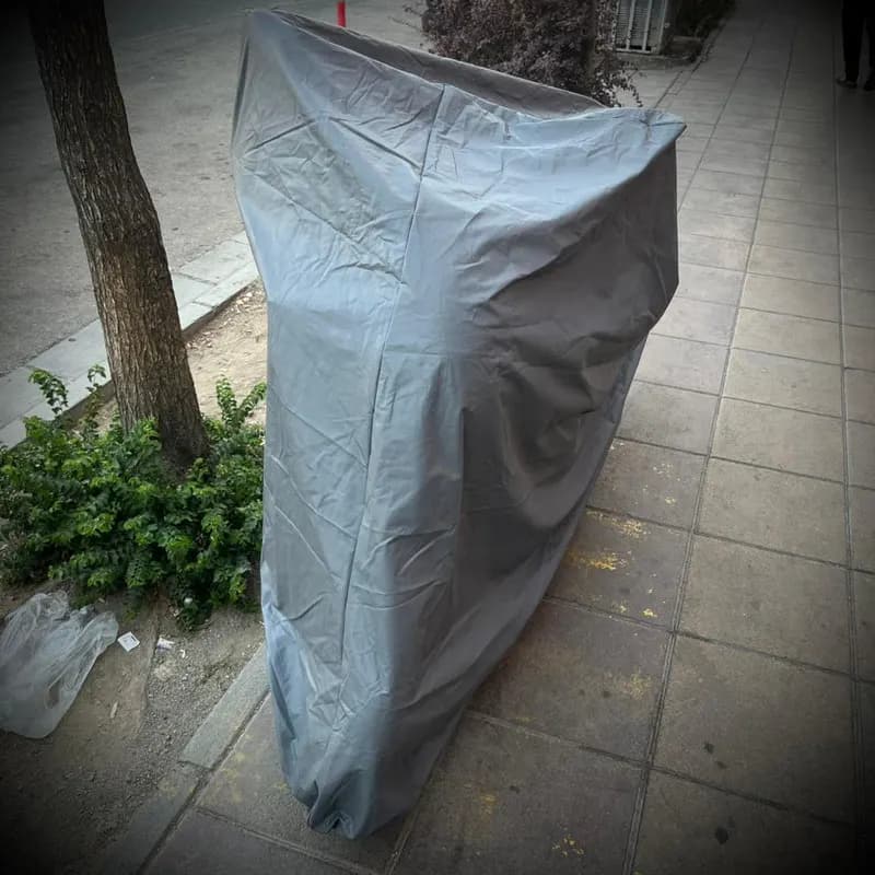 چادر موتور سیکلت ساکا مدل ضدآب مناسب برای هوندا CG 125 — تصویر ۲