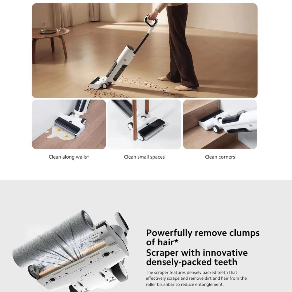 جارو شارژی خشک و تر شیائومی مدل Xiaomi Truclean W20 C305HW — تصویر ۴