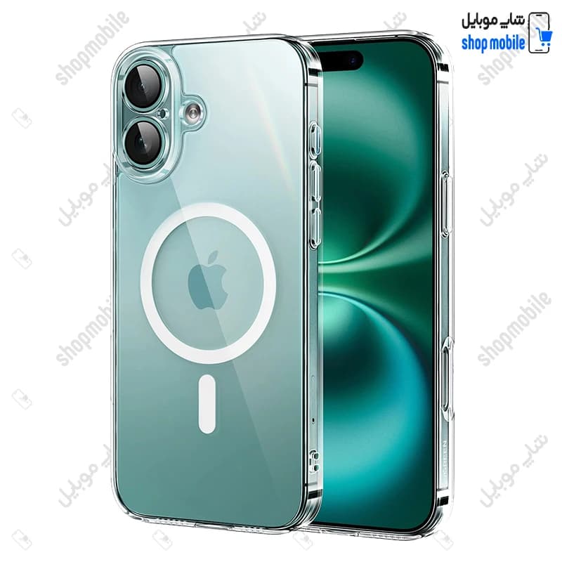 قاب گوشی آیفون 16 (کاور مگ سیف شفاف مدل Clear Case Magnetic)