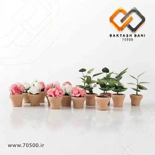 گلدان گل مینیاتوری