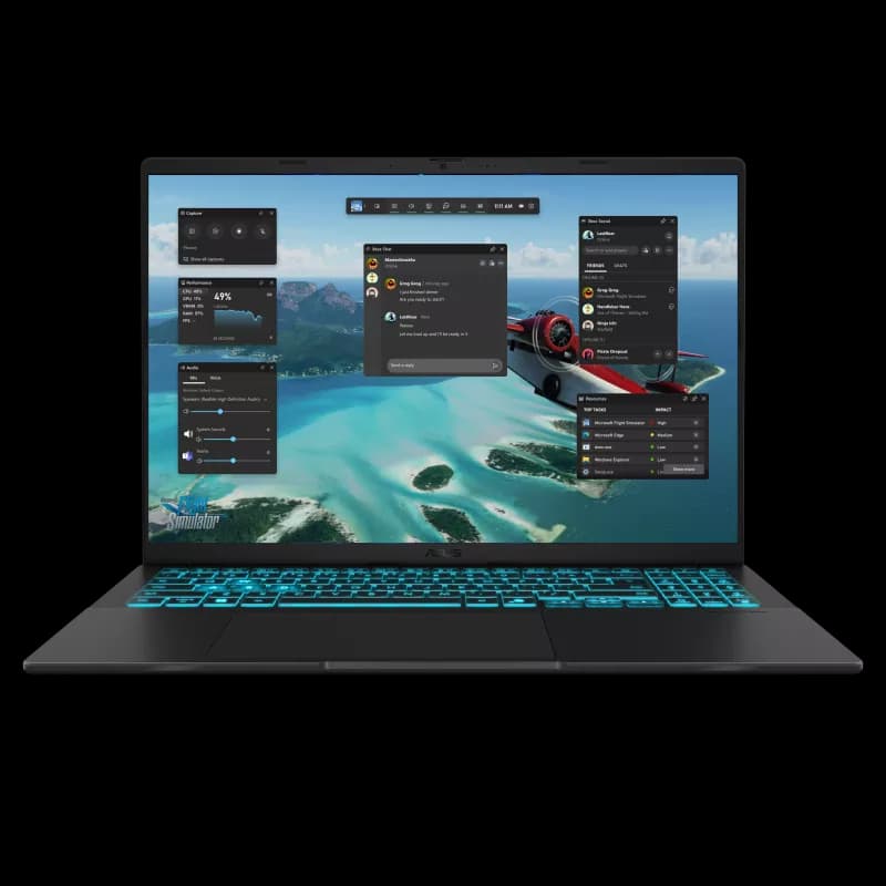 لپ تاپ ایسوس 16 اینچی V16 V3607VM Core 7 240H 16GB 1TB 8GB RTX 5060 — تصویر ۲