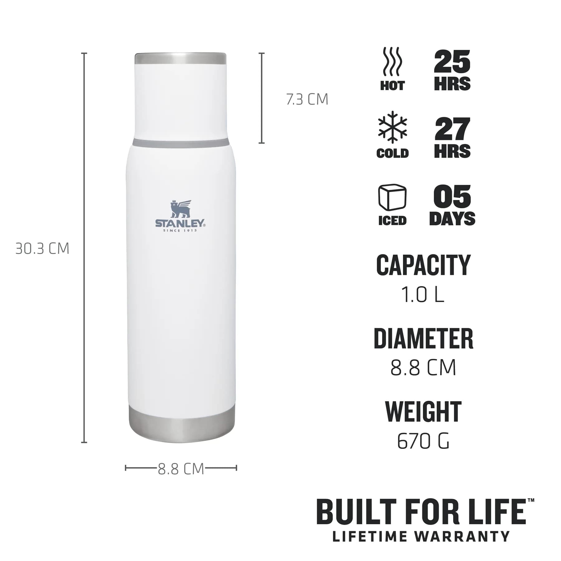 فلاسک 1 لیتر ادونچر استنلی STANLEY ADVENTURE TO-GO BOTTLE 1L — تصویر ۵