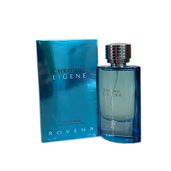 عطر مردانه روونا (Rovena) مدل آزارو کروم لجند (Azzaro Chrome Legend) حجم ۱۰۰ میلی لیتر | Rovena Azzaro Chrome Legend Eau De Parfum For Men 100 ml