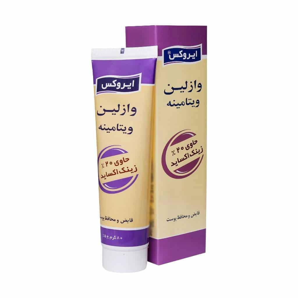 کرم وازلین ویتامینه ایروکس ۸۰ گرم (IROX Enriched Vaseline)