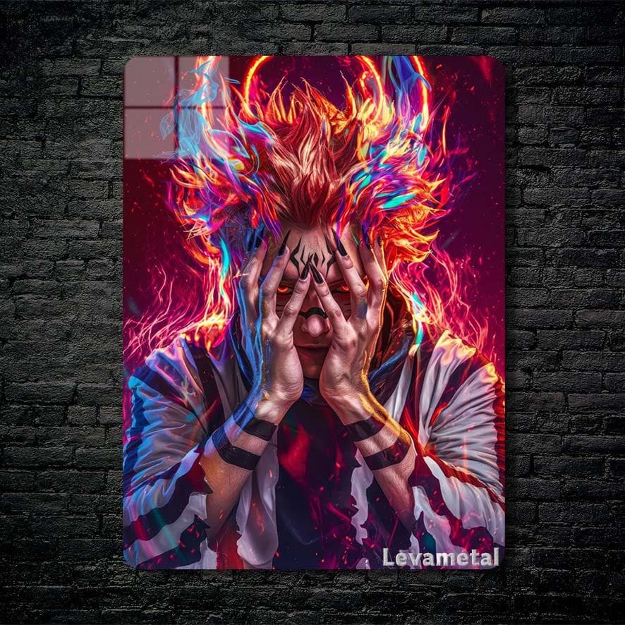 متال پوستر سوکونا Sukuna از انیمه جوجوتسو کایسن jujutsu kaisen با کد A-273