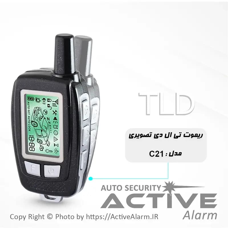ریموت تصویری تی‌ال‌دی مدل TLD-C21