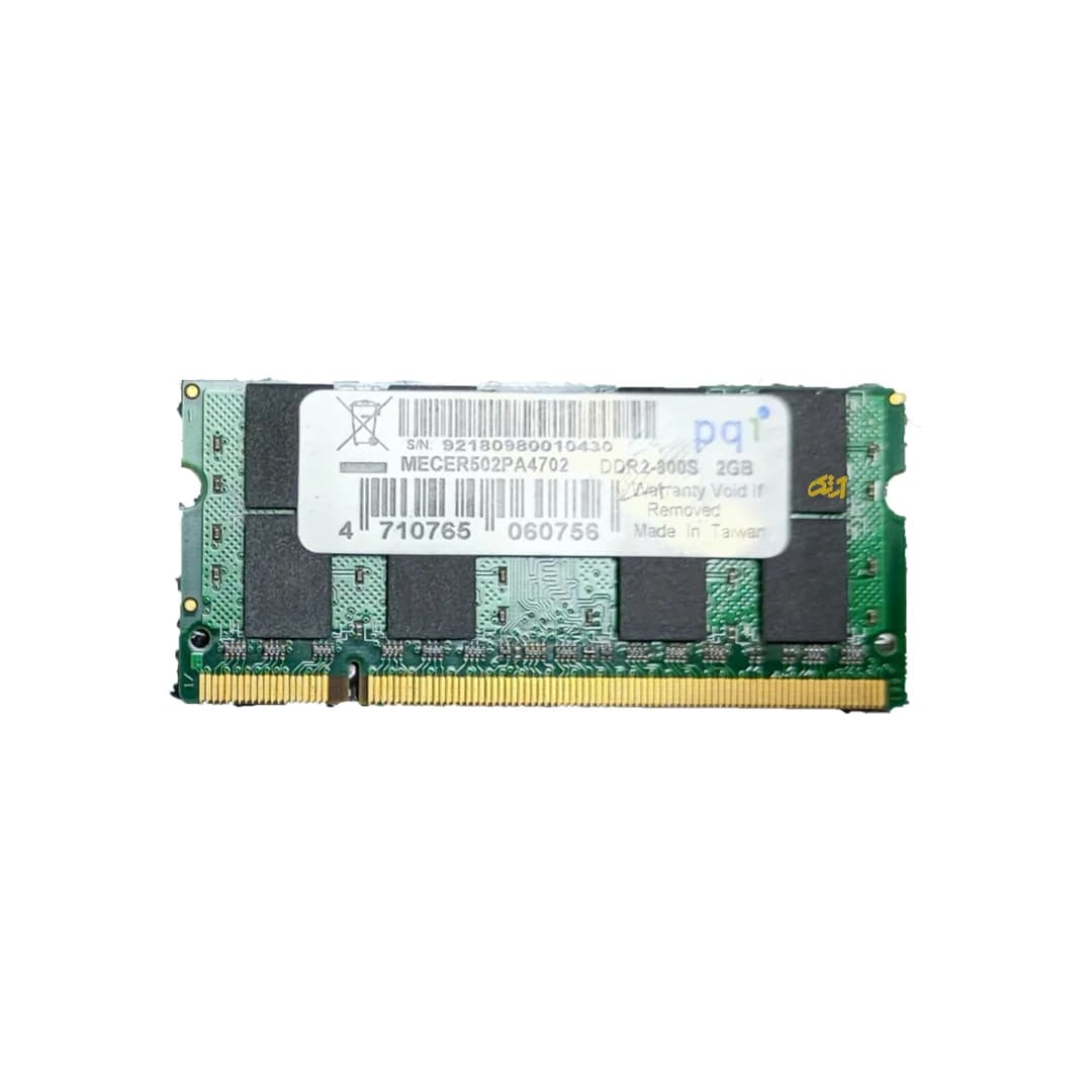 رم لپ تاپ pqi 2GB PC2 8500 DDR2