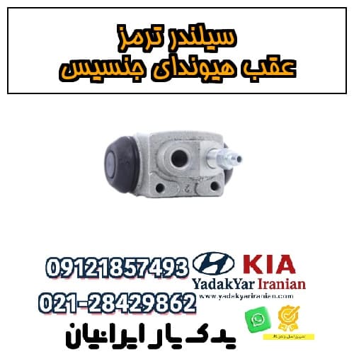 سیلندر ترمز عقب هیوندای جنسیس