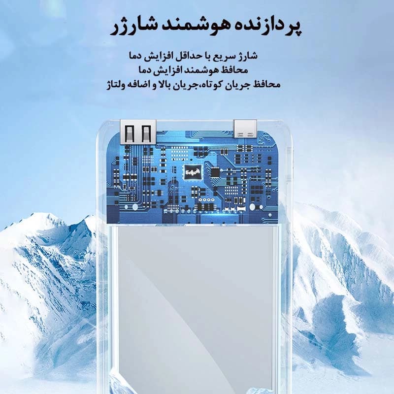 پاوربانک اکو مدل E10000 ظرفیت 10000 میلی آمپر — تصویر ۳