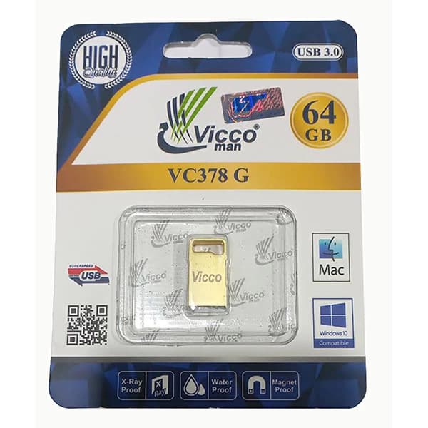 فلش مموری ویکومن مدل VC378 USB3.0 ظرفیت 64 گیگابایت — تصویر ۲