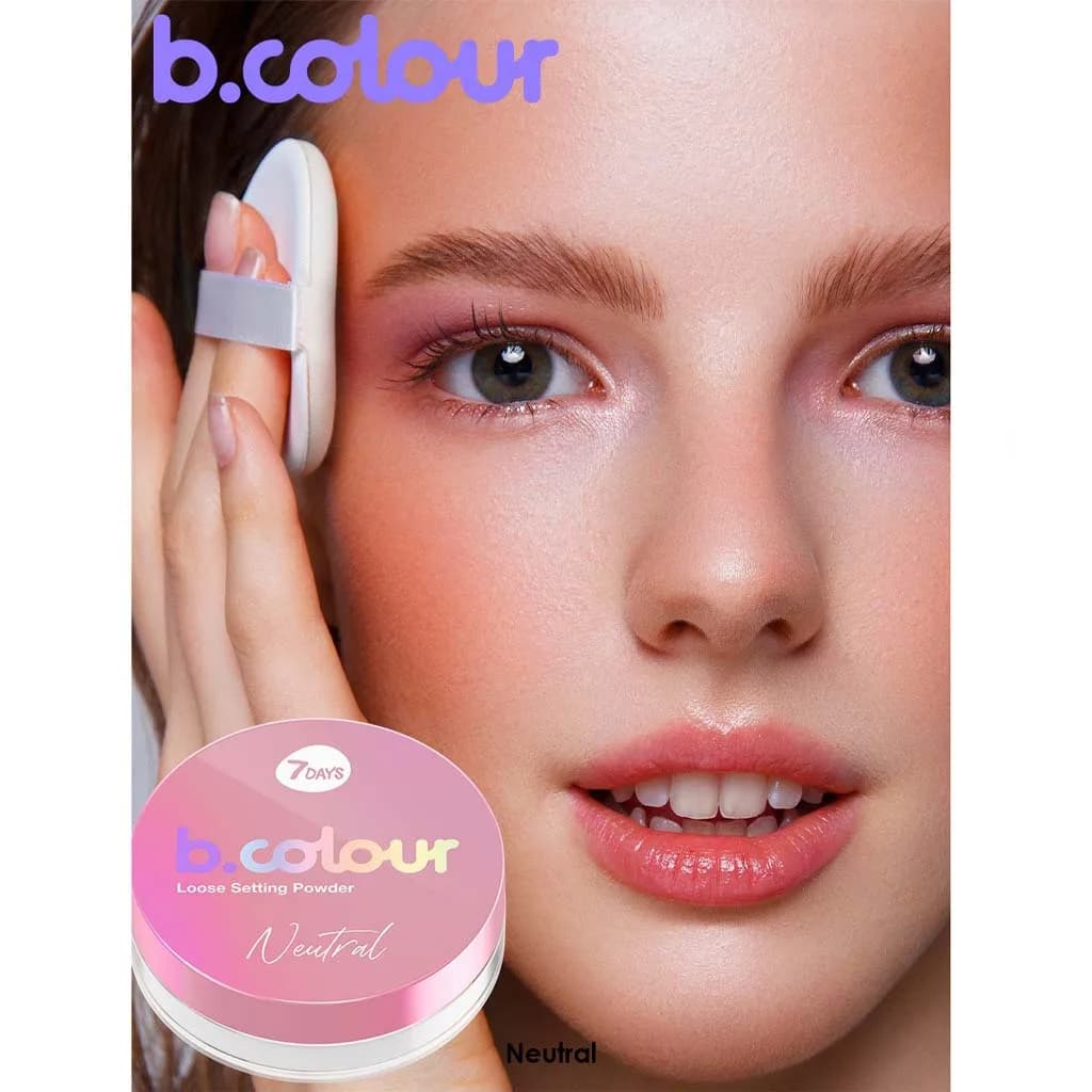 پودر فیکس شفاف 7DAYS بی‌کالر نتال (Neutral) تثبیت‌کننده آرایش و مات‌کننده — تصویر ۶