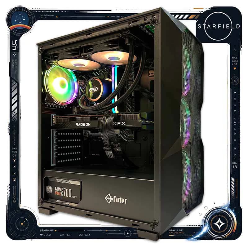 سیستم کامپیوتر گیمینگ بازی استارفیلد ( Starfield ) با 6 ماه گارانتی