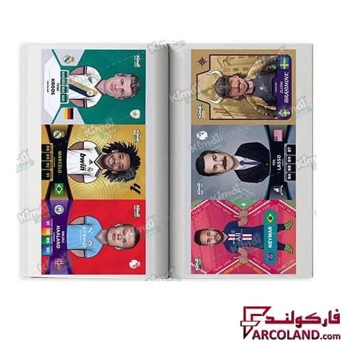 آلبوم کیمدی کارت فوتبال 2026 طرح 6 ظرفیت 120 عددی — تصویر ۲