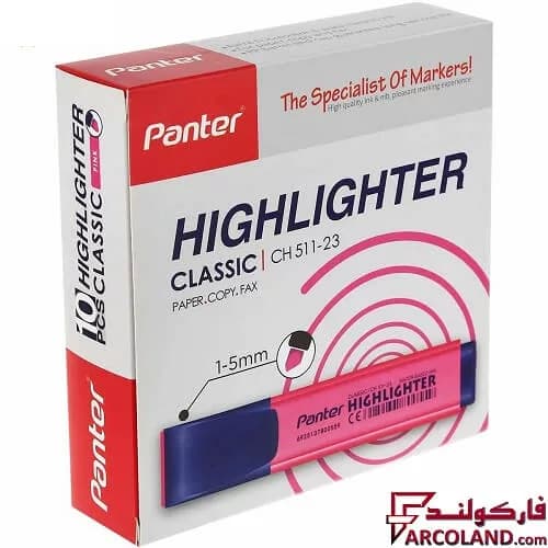 ماژیک علامت گذار پنتر مدل classic کد Ch-511 بسته 10 عددی — تصویر ۶