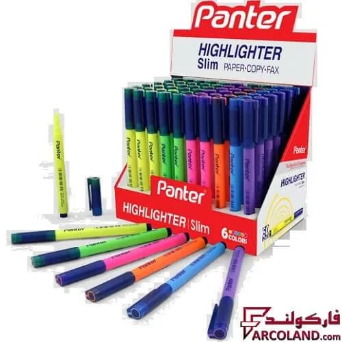 ماژیک علامت گذار پنتر مدل Slim کد SH-101 بسته 60 عددی — تصویر ۳
