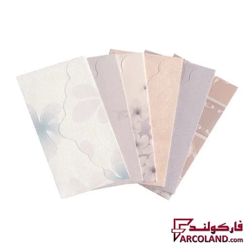پاکت پول مدل کاغذ دیواری طرح برجسته بسته 6 عددی